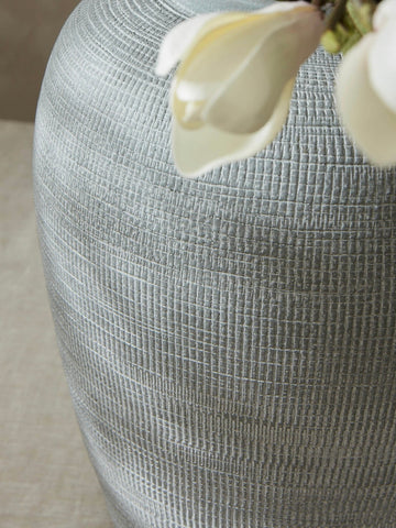 Sines Textured Grey Stoneware Vase